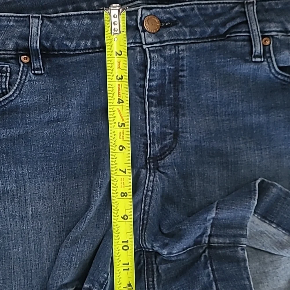 Loft Plus Jean Shorts with Bow-Ties on the sides size 18